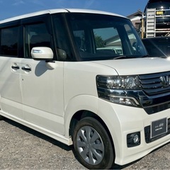 【支払総額22万円】h26年式NBOXカスタム 車検令和9年9月  修復歴なし 機関良好 TV BTオーディオ バックカメラ 片側パワスラ 人気車種！の画像