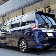 車検満タン セレナハイブリッド ハイウェイスタープロパイロットED エマージェンシーブレーキ ナビ フルセグTV Bluetooth フリップダウンモニター バックモニター 両側パワスラ インテリキー LEDライト ETCの画像