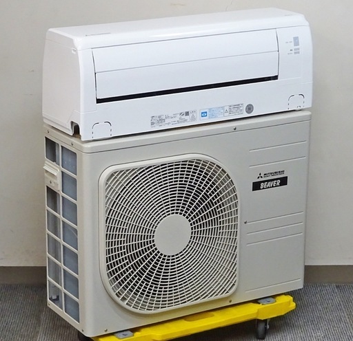 (37)三菱重工【SRK4023T2-W】ビーバーエアコン コンパクトボディ バイオクリア運転 内部クリーン運転 ルームエアコン おもに14畳用 単相200V 2023年製 取付販売