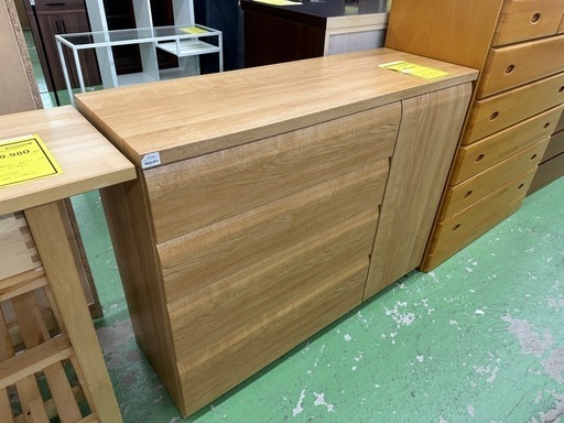 【ドリーム川西店御来店限定】ニトリ　リビングボード／クリーニング済み 【2125560000023877】