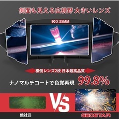 新品　GEOSTAR 溶接メガネ 自動遮光防護シールド10枚付きの画像