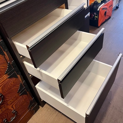 《売約済》【武蔵小山店】配達可！　NITORI ニトリ 食器棚 キッチンボード レンジボード キッチン収納 レンジ台 大容量 ファミリー ファミリーサイズ