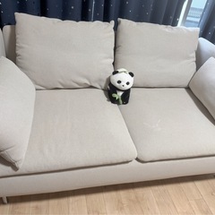 【美品】IKEA ソファ 1年使用 座り心地良好の画像
