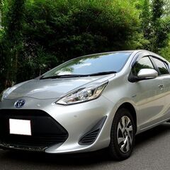 車検満タン 令和2年式 アクア 後期 実走行 トヨタセーフティセンス 衝突軽減ブレーキ ナビ フルセグTV Bluetootｈ バックモニター コーナーセンサー スマートキー LEDライト ETCの画像