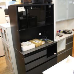 ★ジモティ割あり★  NITORI レンジボード  ホワイト H150×D51×W190 クリーニング済み TC488 ☆ジモティ割あり☆ NITORI レンジボード ホワイト H150×D51