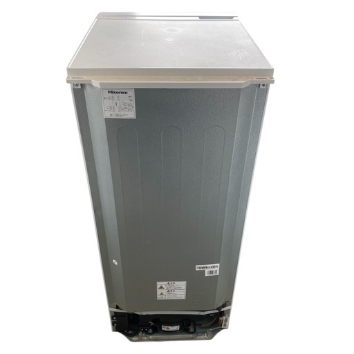 Hisense ハイセンス ノンフロン冷凍冷蔵庫 HR-G13B-W 2020年製 
