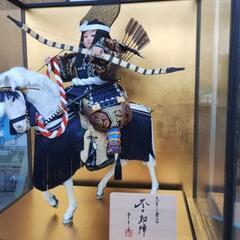 五月人形　ガラスケース入りの画像