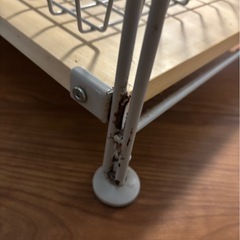 差し上げます！無印　メタルラックの画像