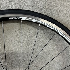 シマノホイールR500 前後セット　スプロケット付の画像