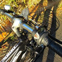 中古自転車 DRIDE マウンテンバイク 子供用 自転車 6段ギア 22インチ LEDライト ブラック 小学生までの画像