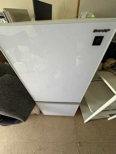 2020年 シャープ 2ドア冷蔵庫 SJ-GD14F 250730