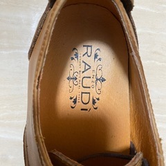 RAUDi ENZO Brown 革靴の画像