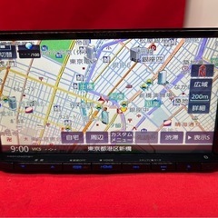 美品☆KENWOOD 2025年春地図　MDV-D407BT 新品バックカメラ付の画像