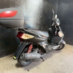 ★支払い総額8.4万円★走行テスト済み！早い者勝ち！ヤマハ シグナスX2型SR SE44J 国内2型キック付き！リアボックス、リアキャリア付き！の画像