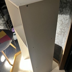 白2段カラーボックスの画像