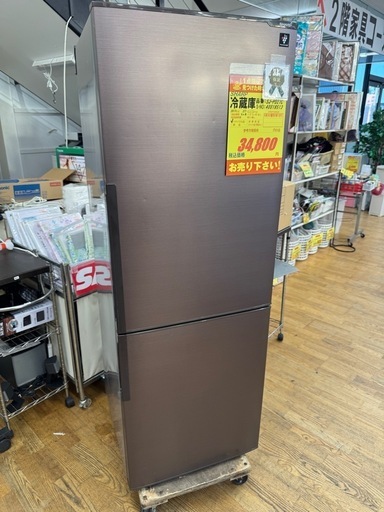 SHARP製★271L★冷蔵庫★6ヶ月間保証付き