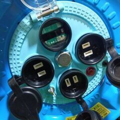日動工業 NPW-EB33 電工ドラム ブレーカー付き【市川行徳店】【店頭取引限定】【未使用】管理番号：ITMFKFP3OFCUの画像
