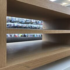 【ジャングルジャングル岩出店】【B33】TV台 ナチュラル  幅90cm×奥行39cm×高さ37cm 中古 家具 和歌山 岩出市 紀の川市 海南市の画像