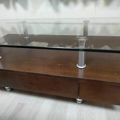 ニトリ ガラステーブルの画像