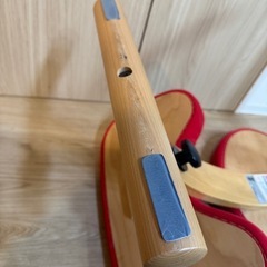 バランスイージー　チェア赤　撥水カバー付きの画像