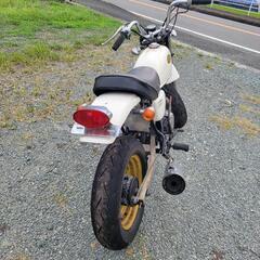 【納車後即乗り】ホンダ　エイプ 50　キャブ　ape50 ac16　白　整備渡し　タイヤバリ山の画像