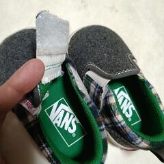子ども用シューズ VANS 12.5cmの画像