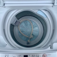 【美品】全自動洗濯機　アクア　6kg　20年製   AQW-S60J　の画像