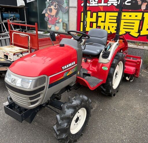 ヤンマー トラクター AF116 アワメーター349.8時間 16馬力 自動水平 うね立付き 中古 農機 YANMAR
