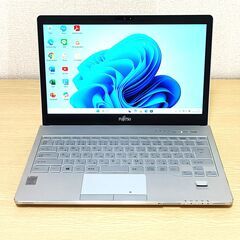 ノートパソコン 富士通 LIFEBOOK SH75/T i5 SSD 256GB メモリ 8GB Windows11 Office付き 13.3インチの画像