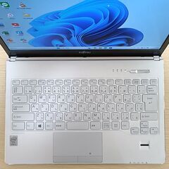 ノートパソコン 富士通 LIFEBOOK SH75/T i5 SSD 256GB メモリ 8GB Windows11 Office付き 13.3インチの画像