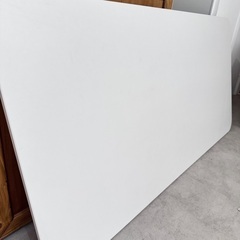 ●無料●高さ調整可能　IKEA BEKANT 白テーブル 大の画像
