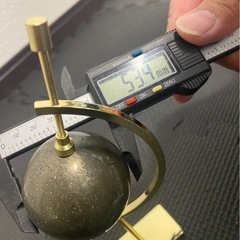 天然石ソーダライト&パイライトスフィアの画像