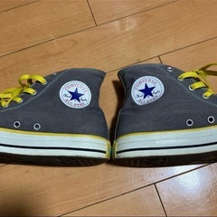 コンバース　オールスター　ハイカット　グレー9 1/2（28.0）サイズの画像