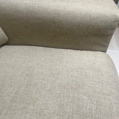 〈譲ります〉LOWYA2人がけソファーの画像