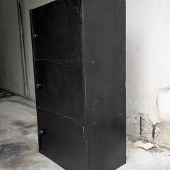 扉付き　カラーBOX 3段の画像