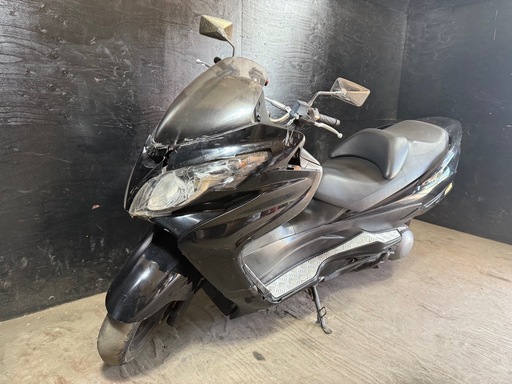 ★支払総額3.3万円★関東圏内即日配送可能！ 全車走行テスト済みです！ スズキ スカイウェイブ250s 黒 CJ44A 人気のスカイウェイブ！ 4ストインジェクション！ 激安250cc！ アルミステップ！手直しベースに♪