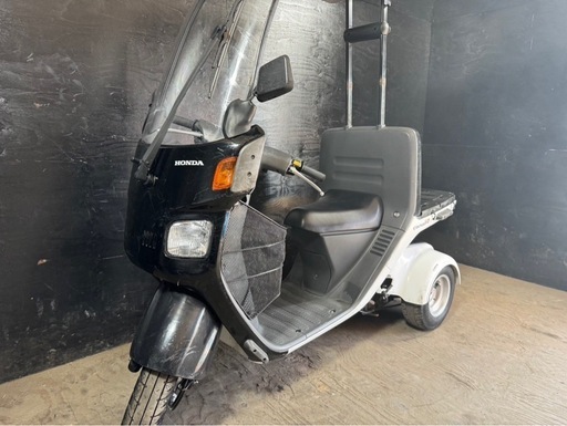 ★支払総額6.8万円★買取強化中！まずはカンタン無料査定まで！ ホンダ ジャイロFI 白/黒 TA03 人気のジャイロ！ 4ストインジェクション！ 安定性の高い車両！ ワイパーウォッシャーOK！