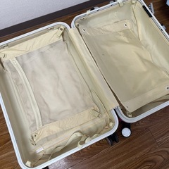 SUNCO　スーツケース　キャリーバッグ　ピンク　大きいサイズの画像