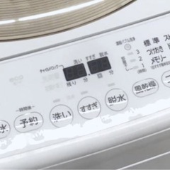 (送料無料) 2020年 8kg 洗濯機 極美品 布団が洗える大容量 TOSHIBA Ag+抗菌水 ③の画像