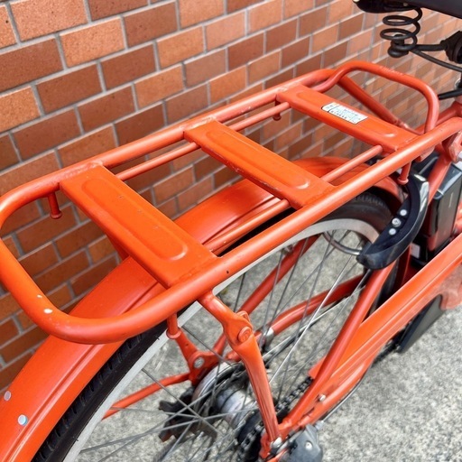 《売約済》【武蔵小山店】 ブリヂストン 自転車 電動自転車 電動アシスト STEPCRUZ ステップクルーズ シティサイクル 26インチ 前カゴ付き 通勤 通学 自転車 中古 stepcruz bridgestone BRIDGESTONE