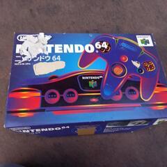 任天堂64ゲーム機中古セットの画像