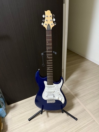 グレッグベネットエレキギター 青