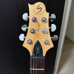 グレッグベネットエレキギター 青