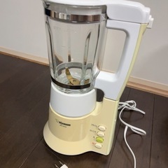 クリーム色の象印ミキサー　ジャンク品　象印 の画像