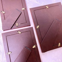 木製フォトスタンド3点セット⑤の画像