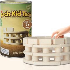 【定価12000円★90%オフ★2個セット・新品未開封】Taksa Toys 古代ギリシャドーム ビルディングブロック 54ピース／ローマ劇場 ビルディングブロック 69ピースの画像