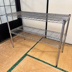 頑丈・立派なスチールラックの画像