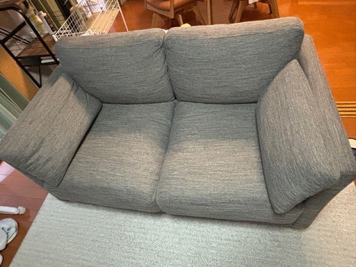 【ニトリ】2人用布張りソファ