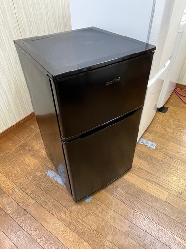 Comfee コンフィ 2ドア冷蔵庫 RCT90BL 90L 2022年製