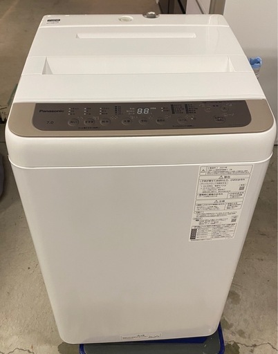 商談中　◎ 洗濯機　Panasonic パナソニック　7kg NA-F70PB15 2021年製　動作確認済み